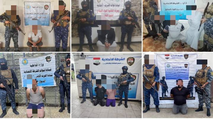 خلال سيطرات "وقتية" ..  عمليات بغداد: اعتقال 16 متهماً بجرائم مختلفة في عدة مناطق من العاصمة